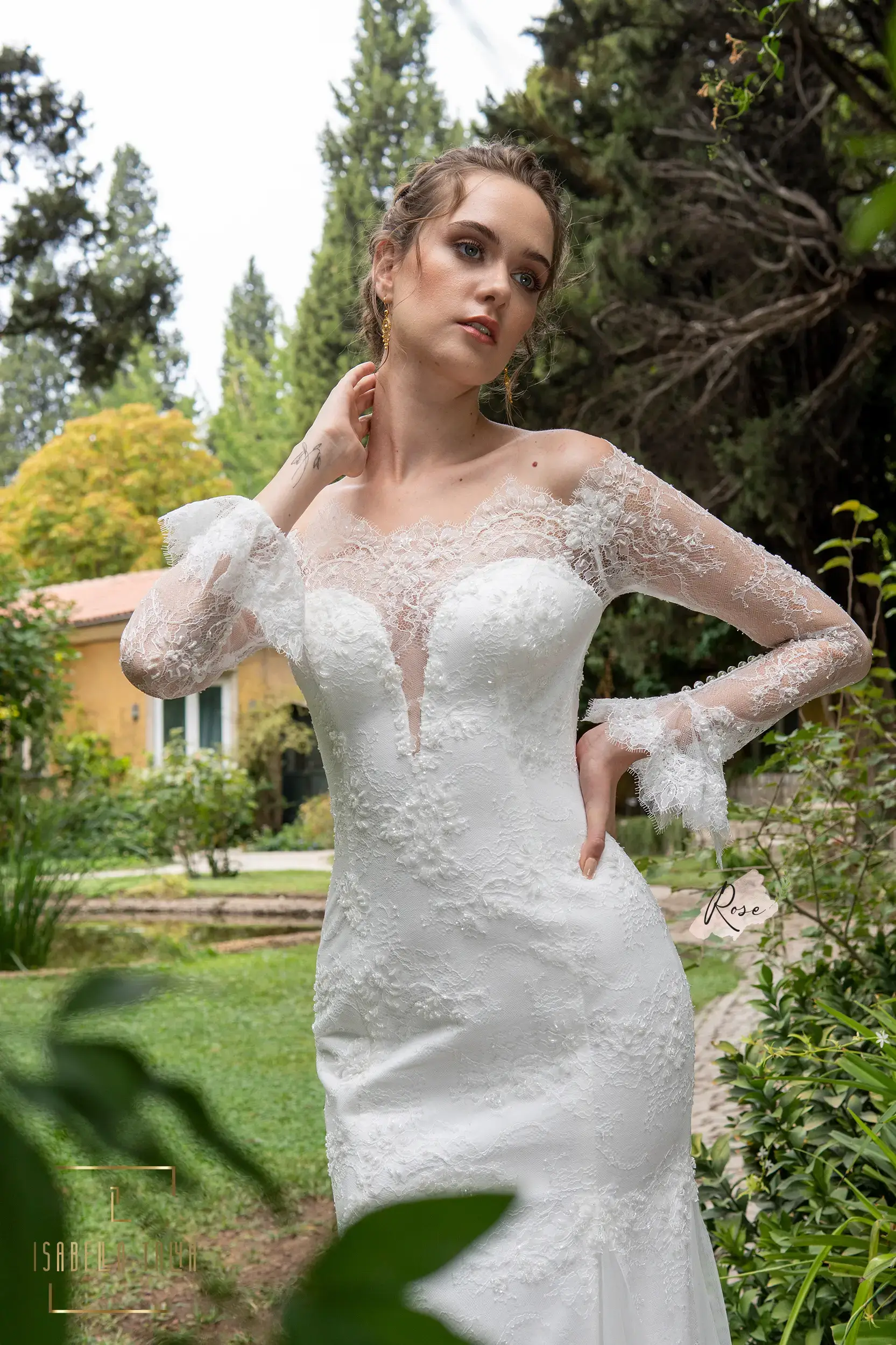 Isabella Talya | Blessed Collection 2023 | Rose Wedding Dress | Bridal Gown